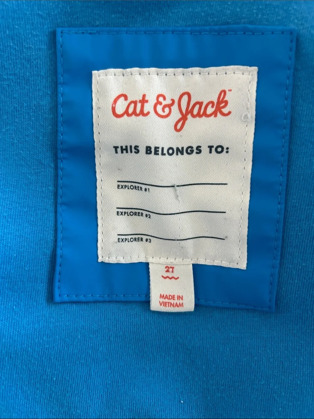Cat and Jack 2T Raincoat - Blue